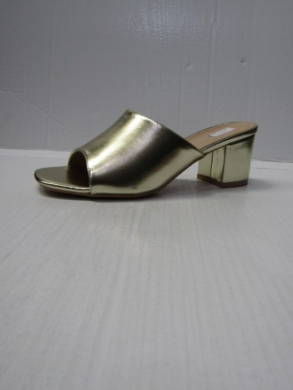 Klapki damskie na obcasie (36-41) X197 GOLD