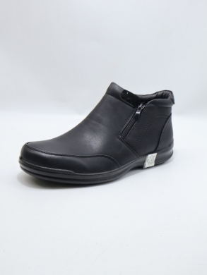 Botki męskie ocieplane (40-46) 1361-1 BLACK