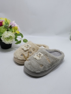 Kapcie damskie ocieplane (36-41) 2429 MIX