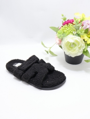 Kapcie damskie ocieplane (36-41) WS08 BL