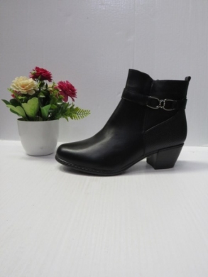 Botki damskie ocieplane na obcasie (36-42) 7398-1