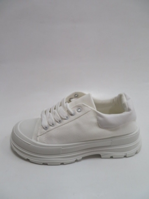 Trampki damskie na koturnie (36-41) 7SP 720-LS WHITE
