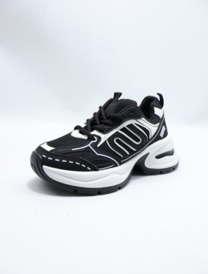Sneakersy damskie (36-41) 6027 BLACK