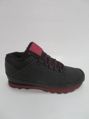 Buty sportowe męskie ocieplane (41-46) 917M BLACK/RED