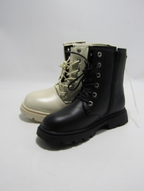 Botki dziewczęce ocieplane (31-36) C-4 BL/BEIGE