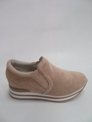 Sportowe Damskie na koturnie (36-41) 109-3 PINK
