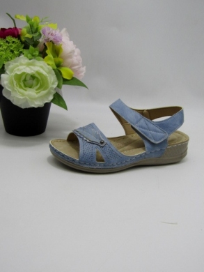 Sandały damskie na płaskim (36-42) 21326-6 BLUE