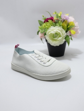 Buty sportowe damskie na płaskim (36-41) 0-1676 FUSHIA