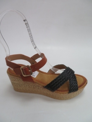 Sandały Damskie na koturnie (36-41) A-9 BLACK