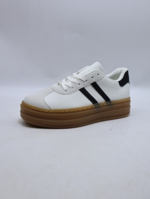Buty sportowe damskie na płaskim (36-41) A-126 WHITE