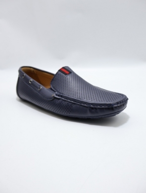 Mokasyny męskie (40-45) H2313-7 BLUE