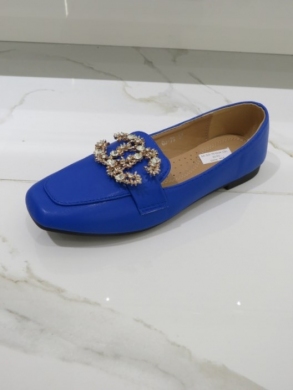 Mokasyny damskie na płaskim (36-41) GO-79 BLUE