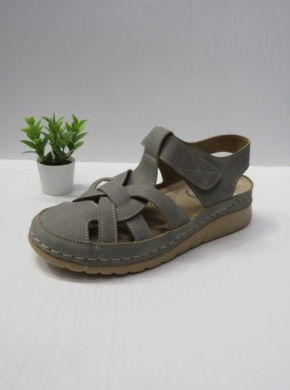 Sandały damskie na koturnie (36-41) 3029 GREY