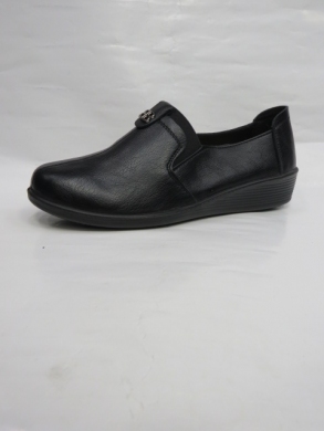 Półbuty damskie na płaskim (39-43) DTB2-3 BLACK