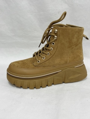 Botki damskie na płaskim (36-41) HL2110 KHAKI