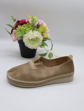 Półbuty damskie na płaskim (36-42) 6773 KHAKI