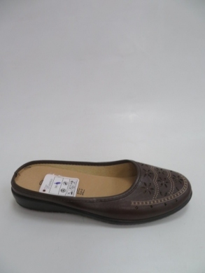 Baleriny damskie na płaskim (36-41) OF01 BROWN