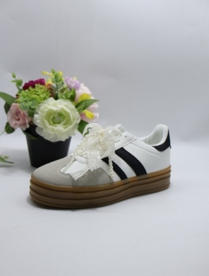Buty sportowe damskie na płaskim (36-41) YY-139 WHITE