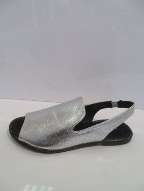 Sandały damskie na płaskim (36-41) GD-FL824 SILVER