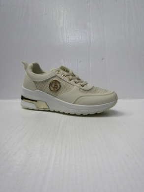 Buty sportowe damskie na koturnie (36-41) 2353-3 BEIGE