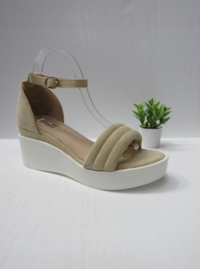 Sandały damskie na koturnie (36-41) TS2023-3 BEIGE