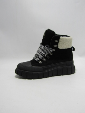 Trapery damskie ocieplane (36-41) 8-61 BLACK