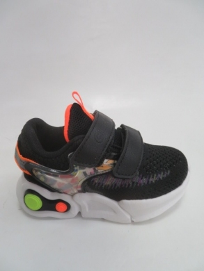 Buty sportowe chłopięce (26-31) E53 BLACK/ORANGE