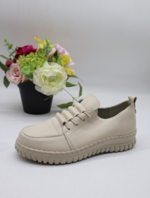 Półbuty damskie na płaskim (36-41) BK-613 BEIGE