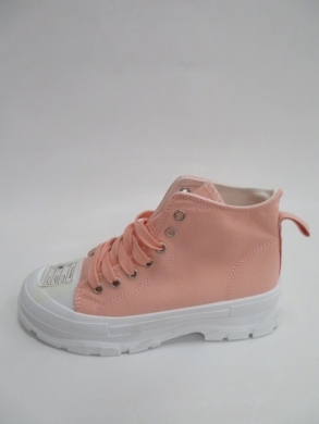 Trampki damskie na płaskim (36-41) X-222 PINK