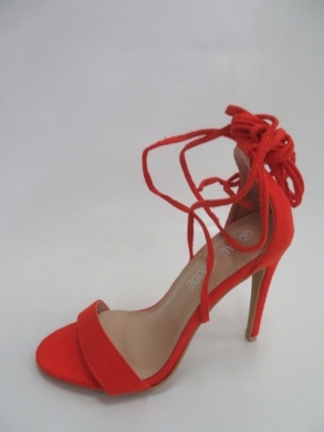 Sandały damskie na szpilce (36-41) QL-150 ORANGE