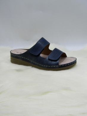 Klapki damskie na koturnie (36-41) 4013 NAVY