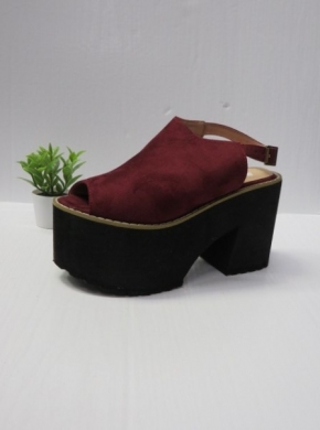 Sandały damskie na obcasie (36-41) 8290 WHITE