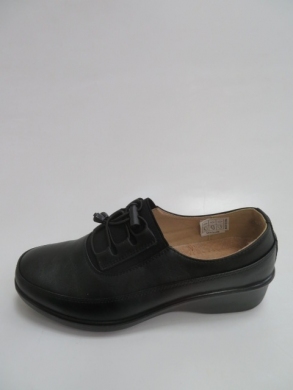 Półbuty damskie na koturnie (36-42) 7225-1 BLACK