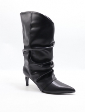 Kozaki damskie na szpilce (36-41) LA318 BLACK