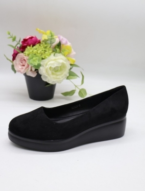 Półbuty damskie na koturnie (36-41) JX925 BLACK