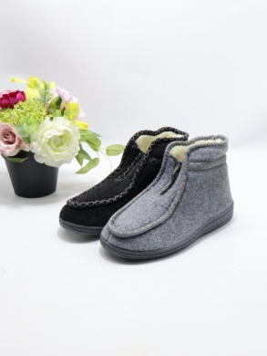 Kapcie damskie ocieplane (37-42) 1502D MIX