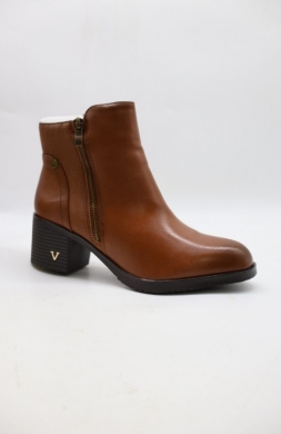 Botki damskie ocieplane na obcasie (36-41) BA-624 BROWN