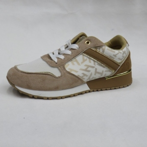 Buty sportowe damskie na płaskim (36-41) R-80 KHAKI