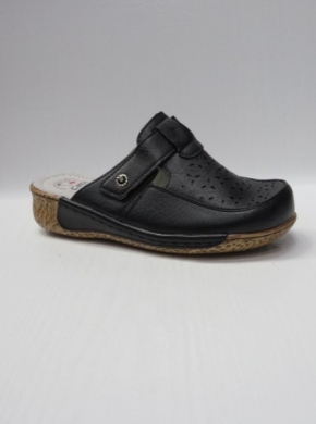 Klapki damskie na koturnie (36-42) B6-1 BLACK