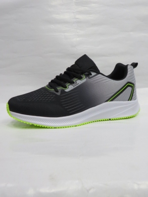 Buty sportowe męskie (40-45) S1201-3 GREY/GREEN