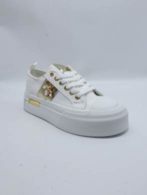 Buty sportowe damskie na płaskim (36-41) A003 WHITE