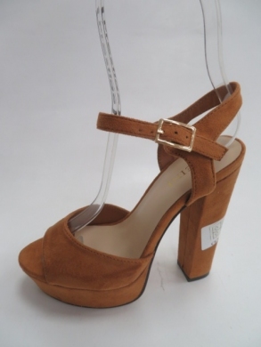 Sandały damskie na obcasie (36-41) 779 CAMEL