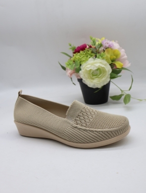 Mokasyny damskie na koturnie (36-41) TB3-06 BEIGE