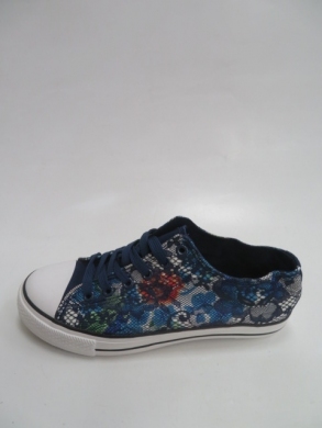 Trampki damskie na płaskim (36-41) AA32 BLUE