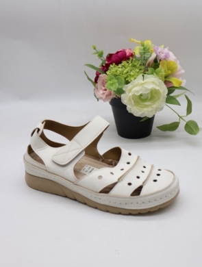 Sandały damskie na płaskim (36-41) 3030 WHITE