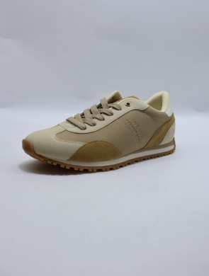 Buty sportowe damskie na płaskim (36-41) 6450 KHAKI