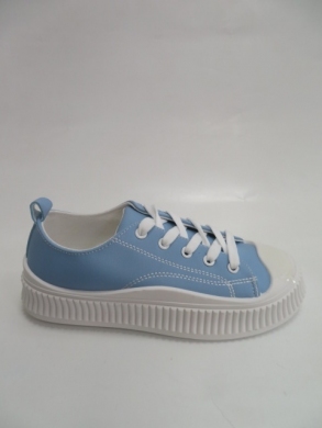 Trampki damskie na płaskim (36-41) YT-775 BLUE