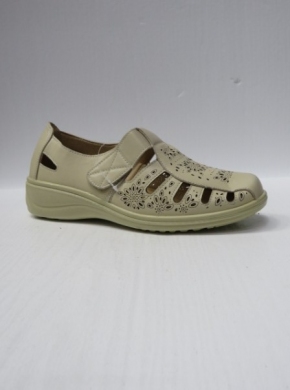 Półbuty damskie na koturnie (37-42) L12 BEIGE