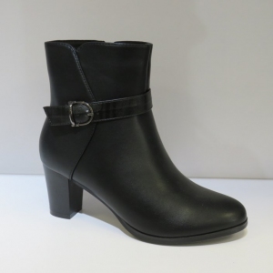 Botki damskie ocieplane na obcasie (36-41) JL7238-1