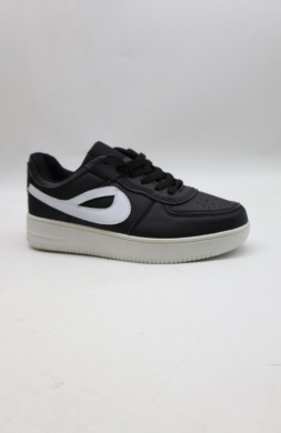 Buty sportowe damskie na płaskim (36-41) DN89-8 BL/WH